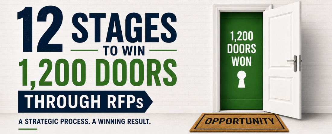 12 Stages to Win 1200 Doors Through RFPs